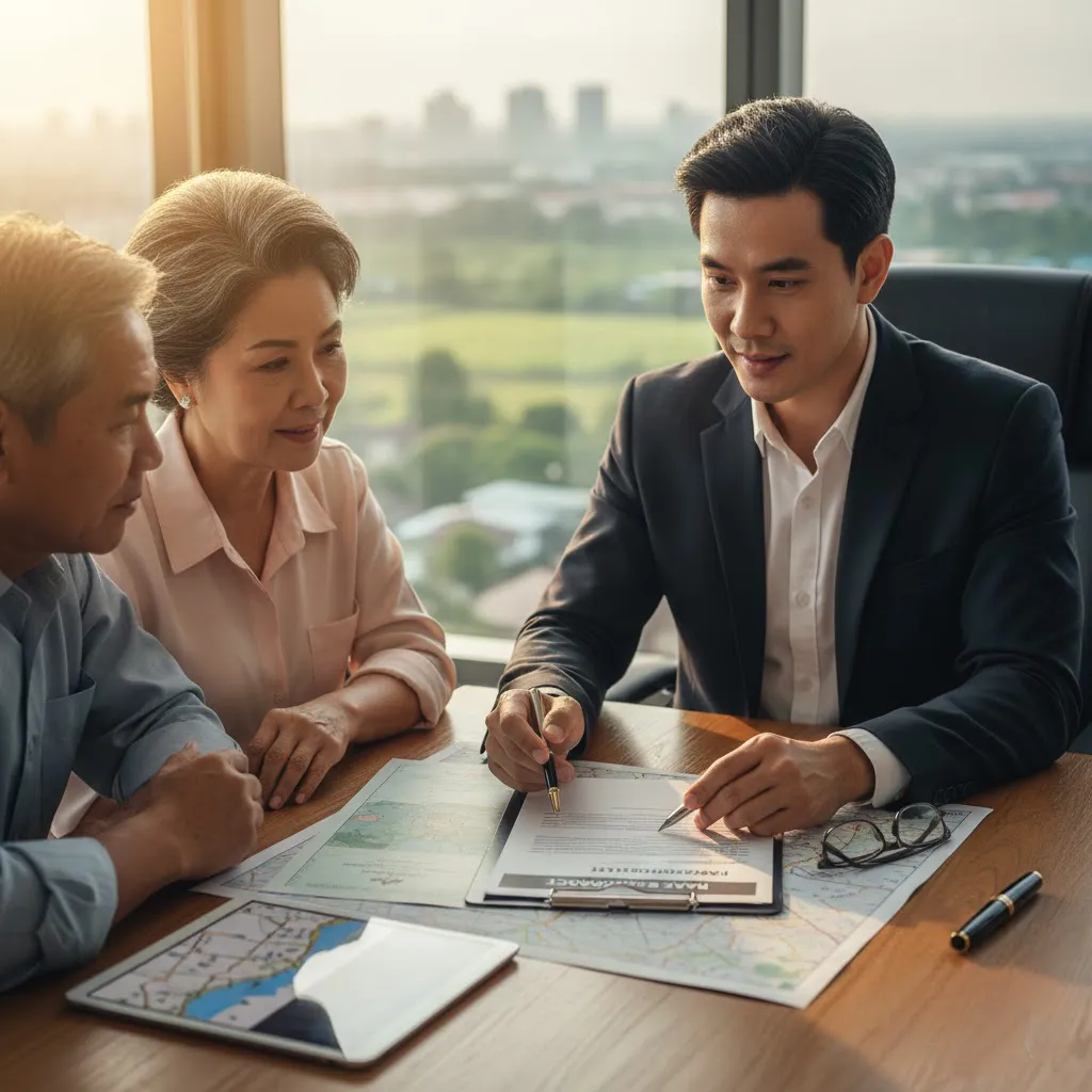 นายหน้าขายที่ดิน มืออาชีพ สร้างโอกาสทอง ปิดดีลไว ไม่ต้องกังวล